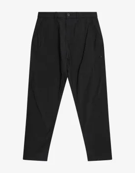 Black Relaxed Fit Trousers