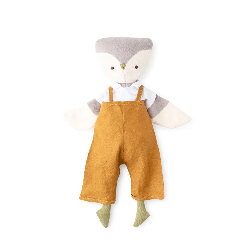 Butternut Squash Suspender Pants for Dolls