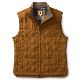 Duck Head Fremont Quilted Vest / Dark Amber