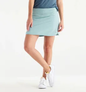 Free Fly Women's Bamboo Lined Breeze Skort in Seaglass