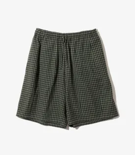 HDP Short – Green Diamond Jacquard