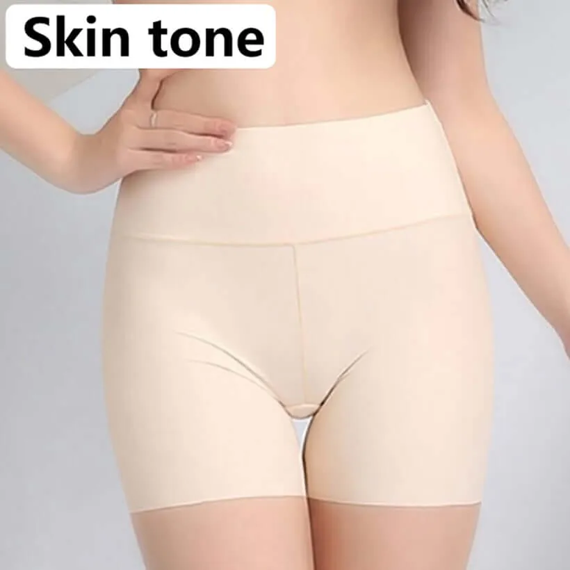 High Waist Women's Skirt Shorts Boxer Panties Girls Safety Briefs Boyshort Underpants Tights Slim Lingeries Short Pants Summer