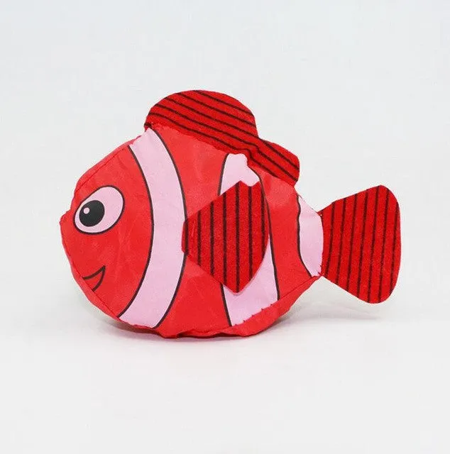 Hot New 7 Colors Tropical Fish Foldable Eco Reusable Shopping Bags 38cm x58cm