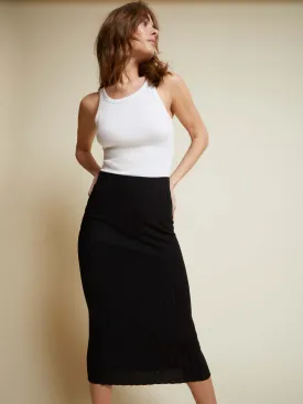 Nation LTD - Amber Pencil Skirt in Jet Black