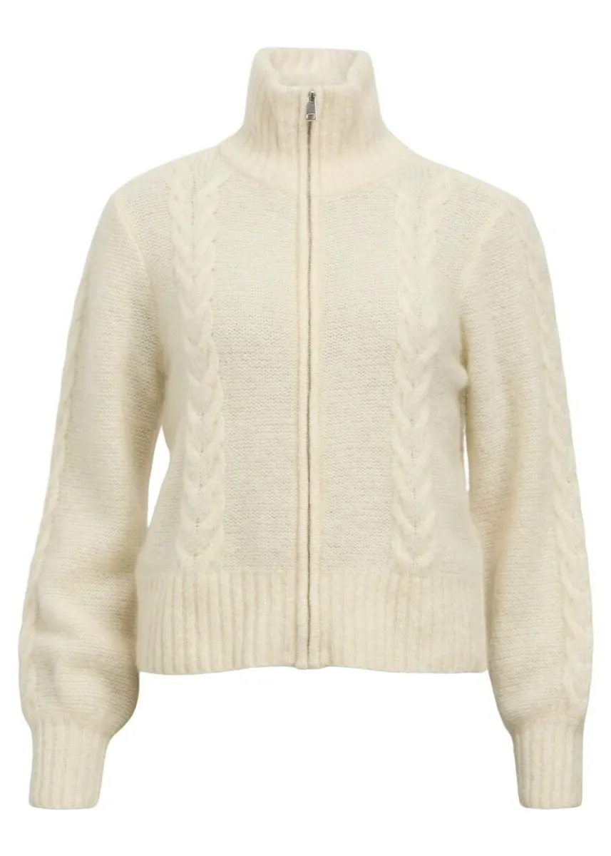 OBJNETE LO KNIT CARDIGAN NOOS | SANDSHELL