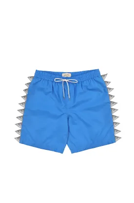 Oyster Pennant Flag Short (Neon Blue)