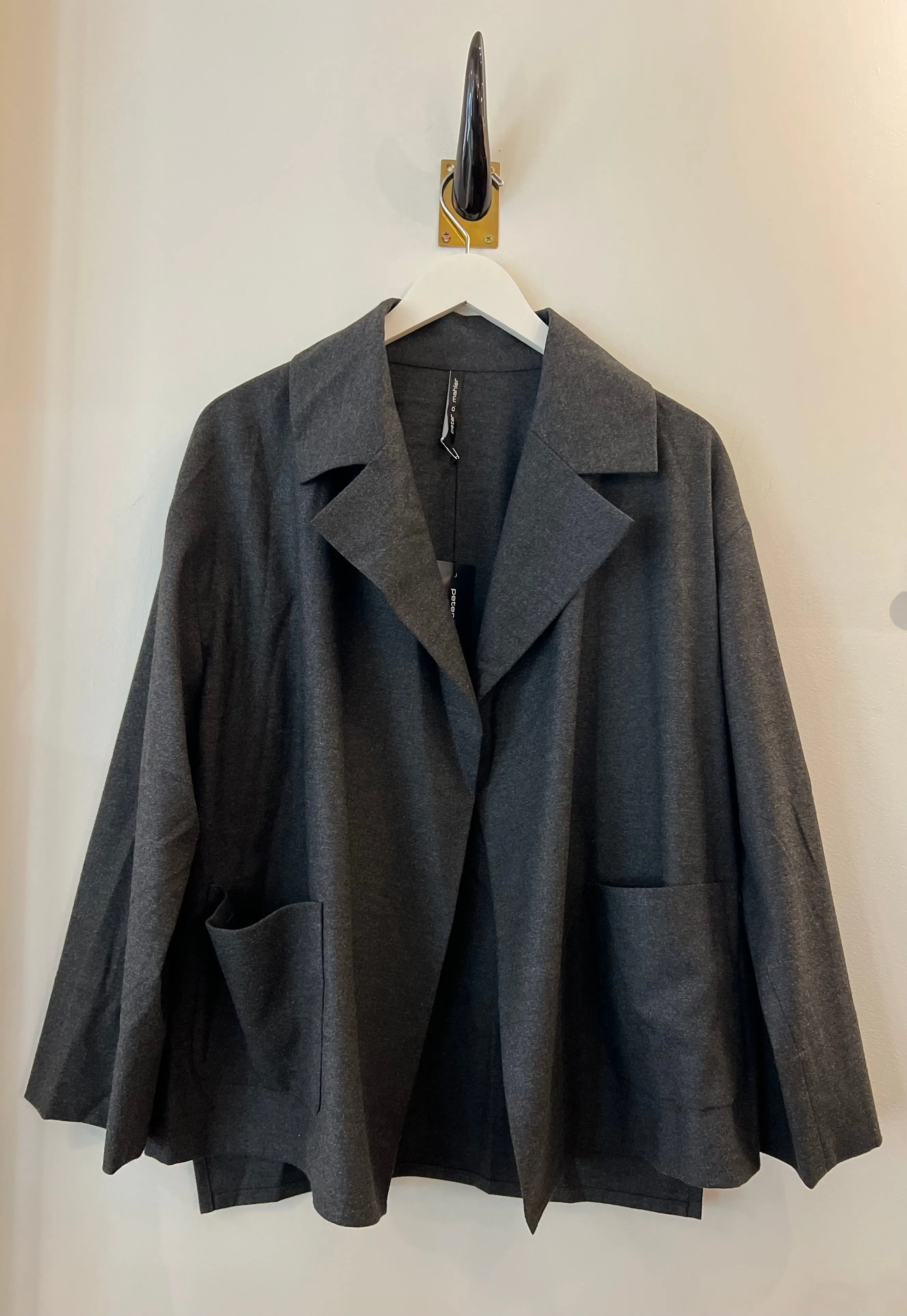 Peter O Mahler Grey Softwool Jacket