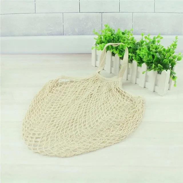 Reusable Grocery Beach Bags Shopping Bag Women Designer Handbag Tote Foldable Shopping Mesh Bag