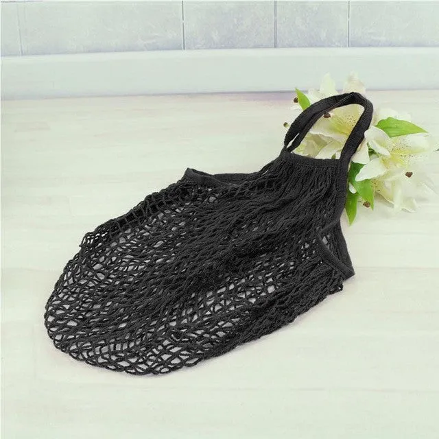 Reusable Grocery Beach Bags Shopping Bag Women Designer Handbag Tote Foldable Shopping Mesh Bag