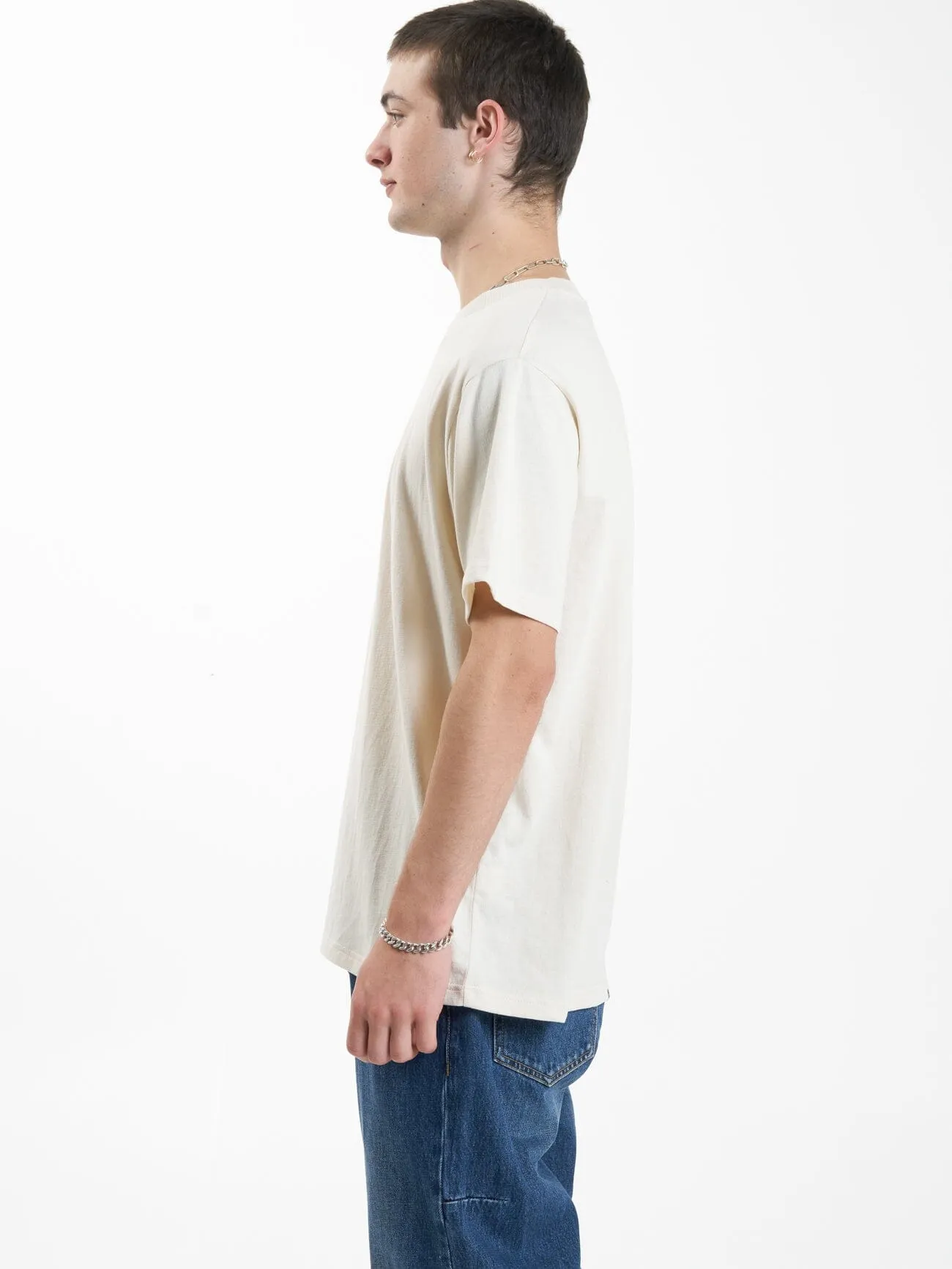 Steadfast Merch Fit Tee - Unbleached