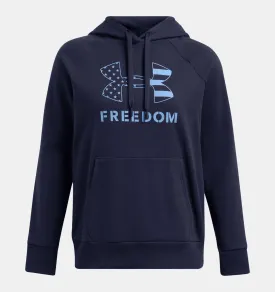 UNDER ARMOUR WOMENS RIVAL FREEDOM LOGO HOODIE