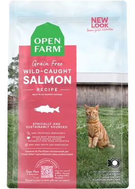 Wild-Caught Salmon Dry Cat Food